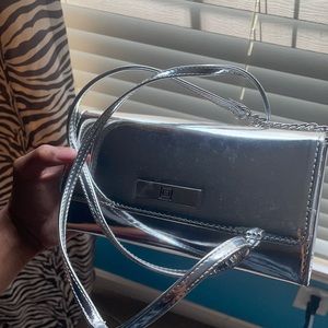 Silver Clutch, Wristlet